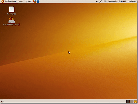 Ubuntu桌面 -  Linux Live