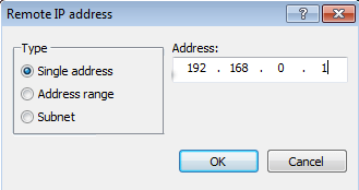 远程IP地址
