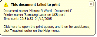文件无法打印